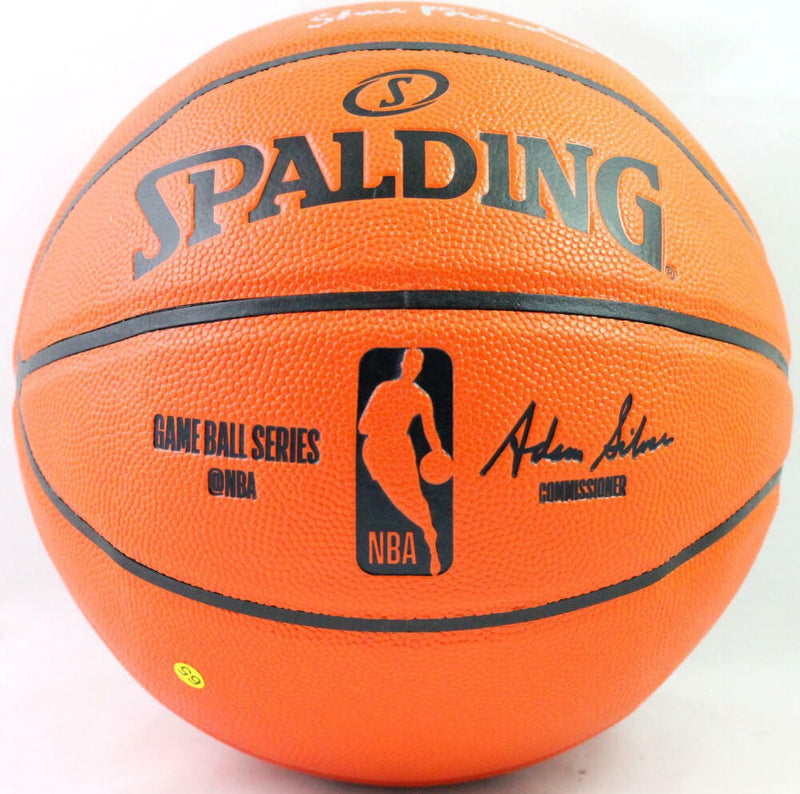 Steve Francis Autographed NBA Basketball with Inscription