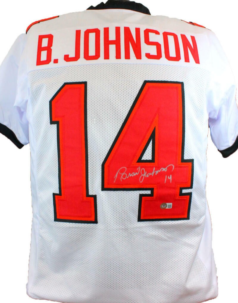 Brad Johnson Autographed White Custom Football Jersey
