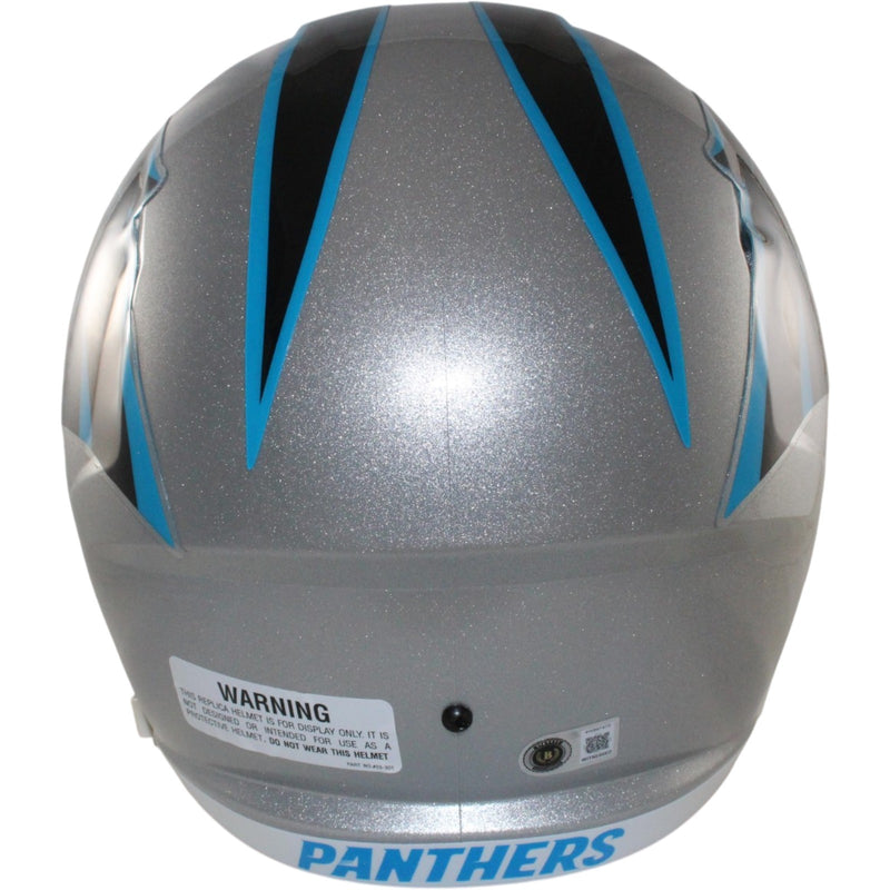 Luke Kuechly Signed Carolina Panthers Full Size Helmet