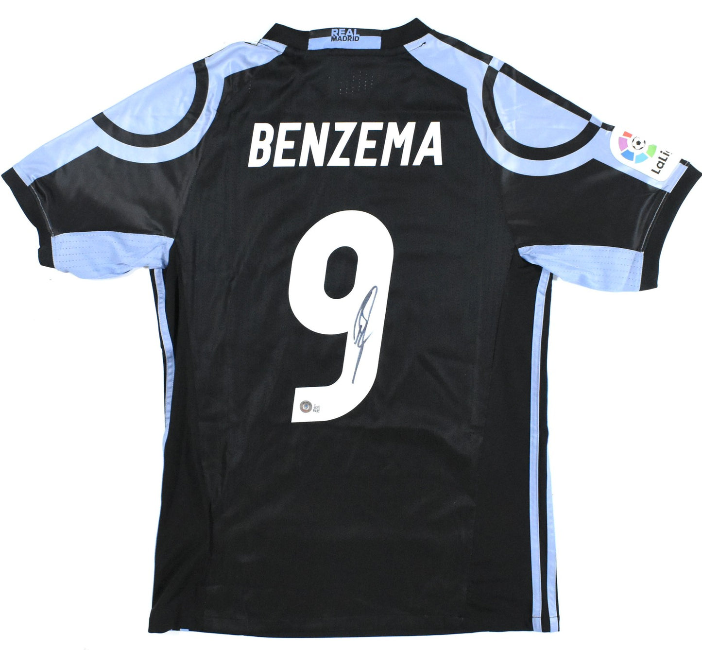 Karim Benzema Autographed Real Madrid Black Soccer Jersey