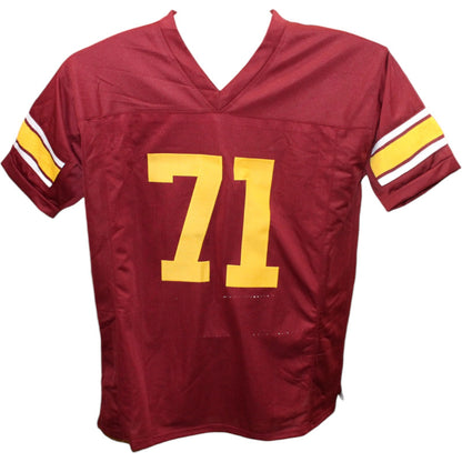 Tony Boselli Signed USC Trojans College Style Custom Football Jersey Beckett