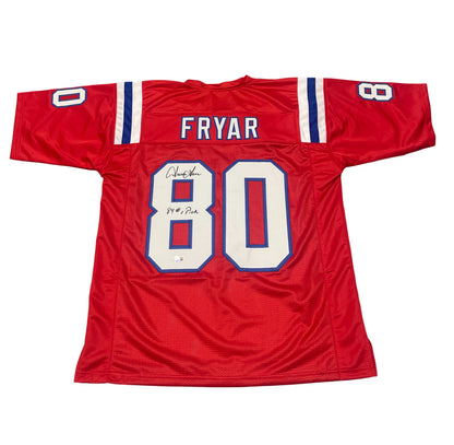 Irving Fryar Signed New England Patriots Custom Jersey - '84 #1 Pick