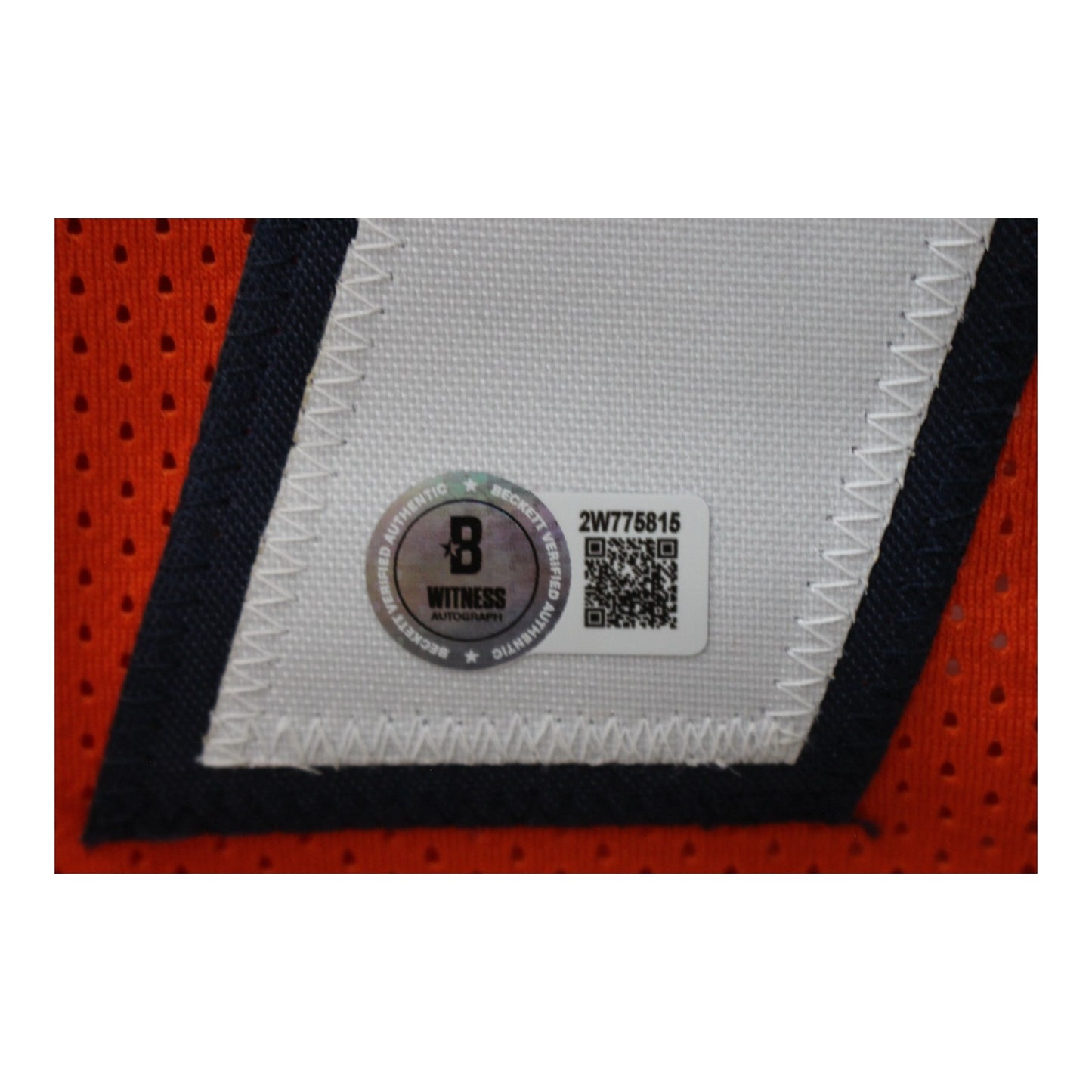 Dre Greenlaw Autographed Orange Custom Jersey