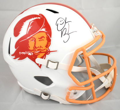 Derrick Brooks Signed Tampa Bay Buccaneers Throwback Full Size Helmet