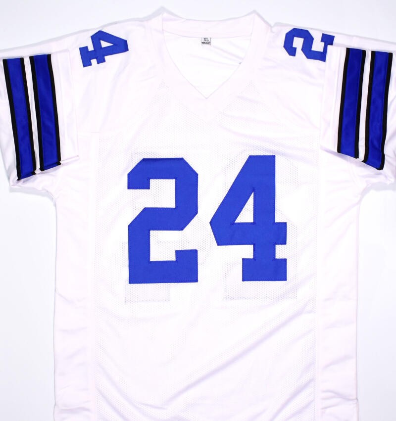 Everson Walls Signed White Custom Football Jersey