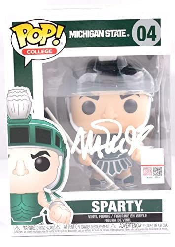 Magic Johnson Signed Michigan State Sparty Funko Pop #04