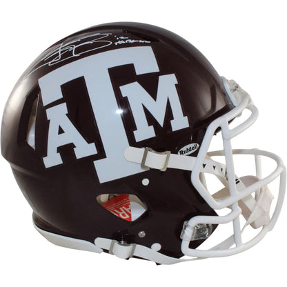 Johnny Manziel Signed Texas A&M Aggies Full Size Authentic Helmet