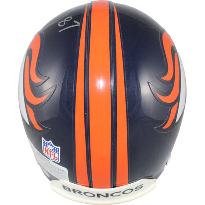 Ed McCaffrey Denver Broncos Autographed Authentic VSR4 Full Size Helmet