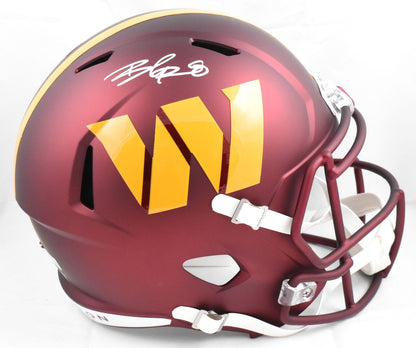 Brian Robinson Jr. Signed Washington Commanders Full Size Speed Helmet