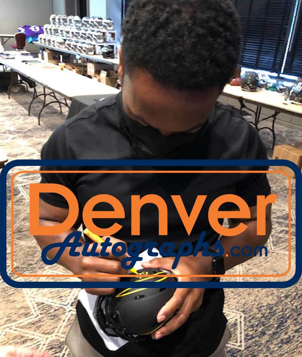 Darren Sproles Signed San Diego Chargers Eclipse Mini Helmet (Beckett COA)
