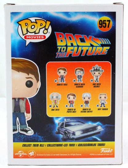 Michael J. Fox Signed Back to the Future Marty 1955 Funko Pop #957