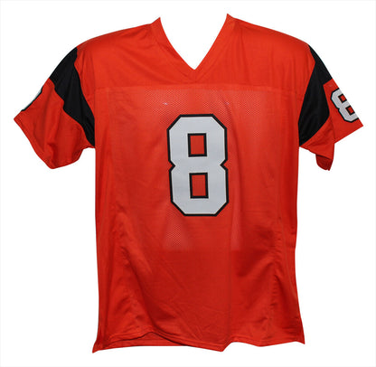 Jeff Blake Signed Cincinnati Bengals Style Custom Football Jersey