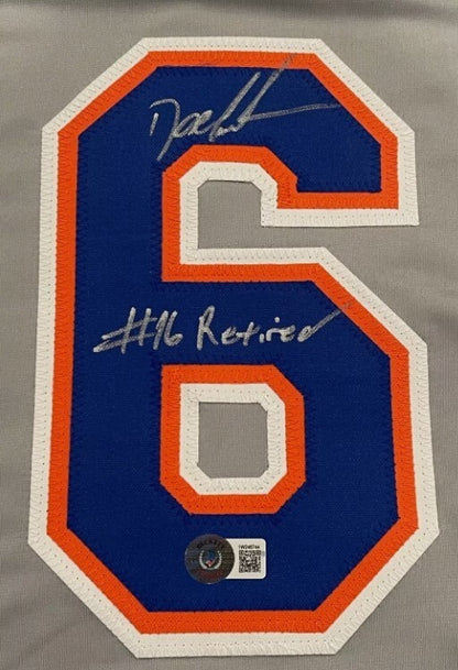 Doc Gooden Signed New York Mets Custom Jersey (#16 Retired) - Beckett COA
