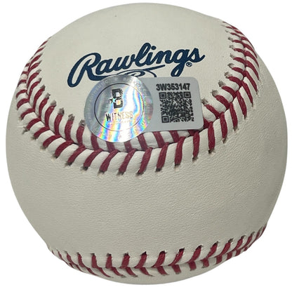 Bill Mazeroski Signed Official Major League Baseball (BAS Witnessed)