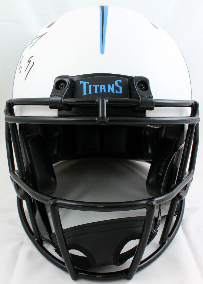 Earl Campbell Signed Tennessee Titans Full Size Lunar Speed Authentic Helmet