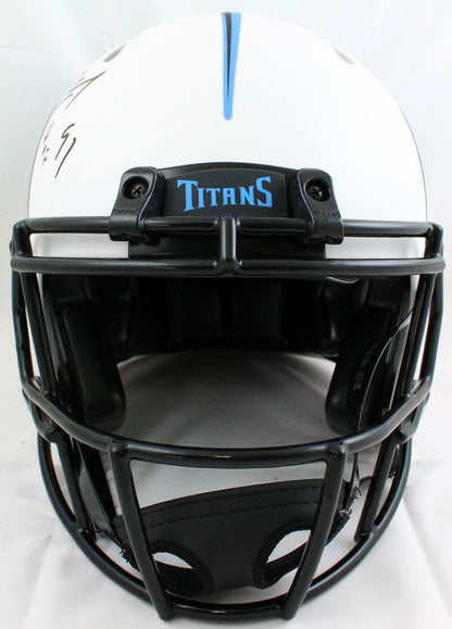 Earl Campbell Signed Tennessee Titans Full Size Lunar Speed Authentic Helmet
