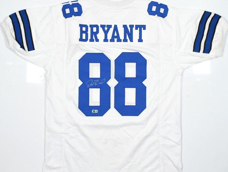 Dez Bryant Autographed Dallas Cowboys Custom White Jersey