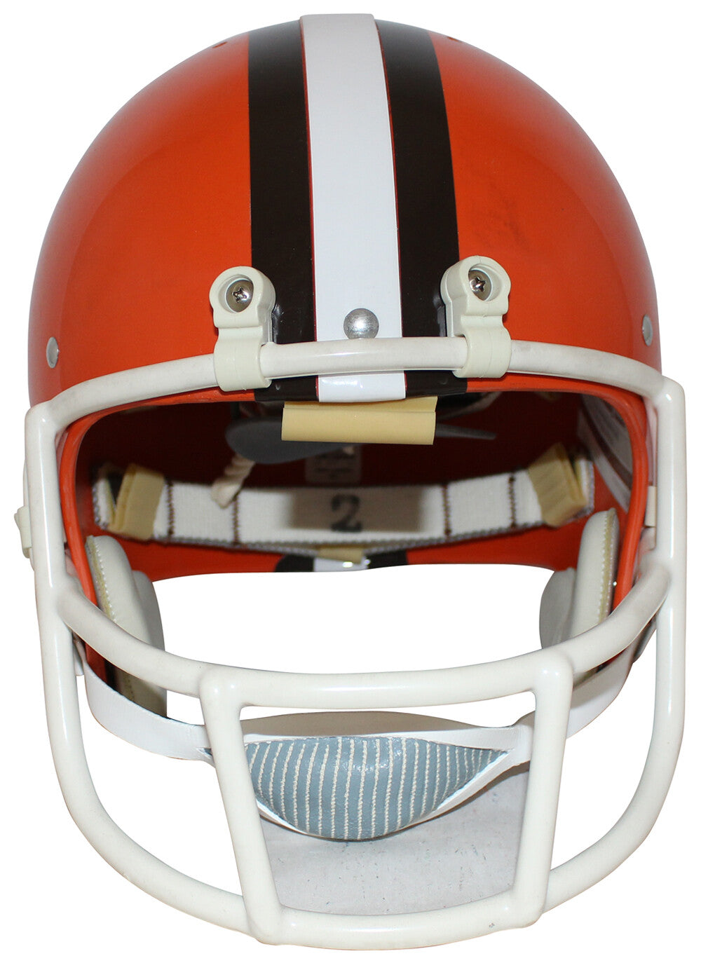 Ozzie Newsome Cleveland Browns Signed Custom Kralite RK Helmet (HOF & Wizard)