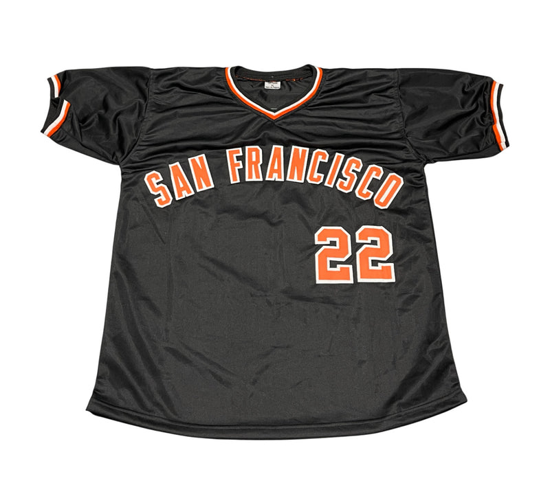 Jack Clark San Francisco Giants Signed Custom Jersey (F**k the Dodgers)