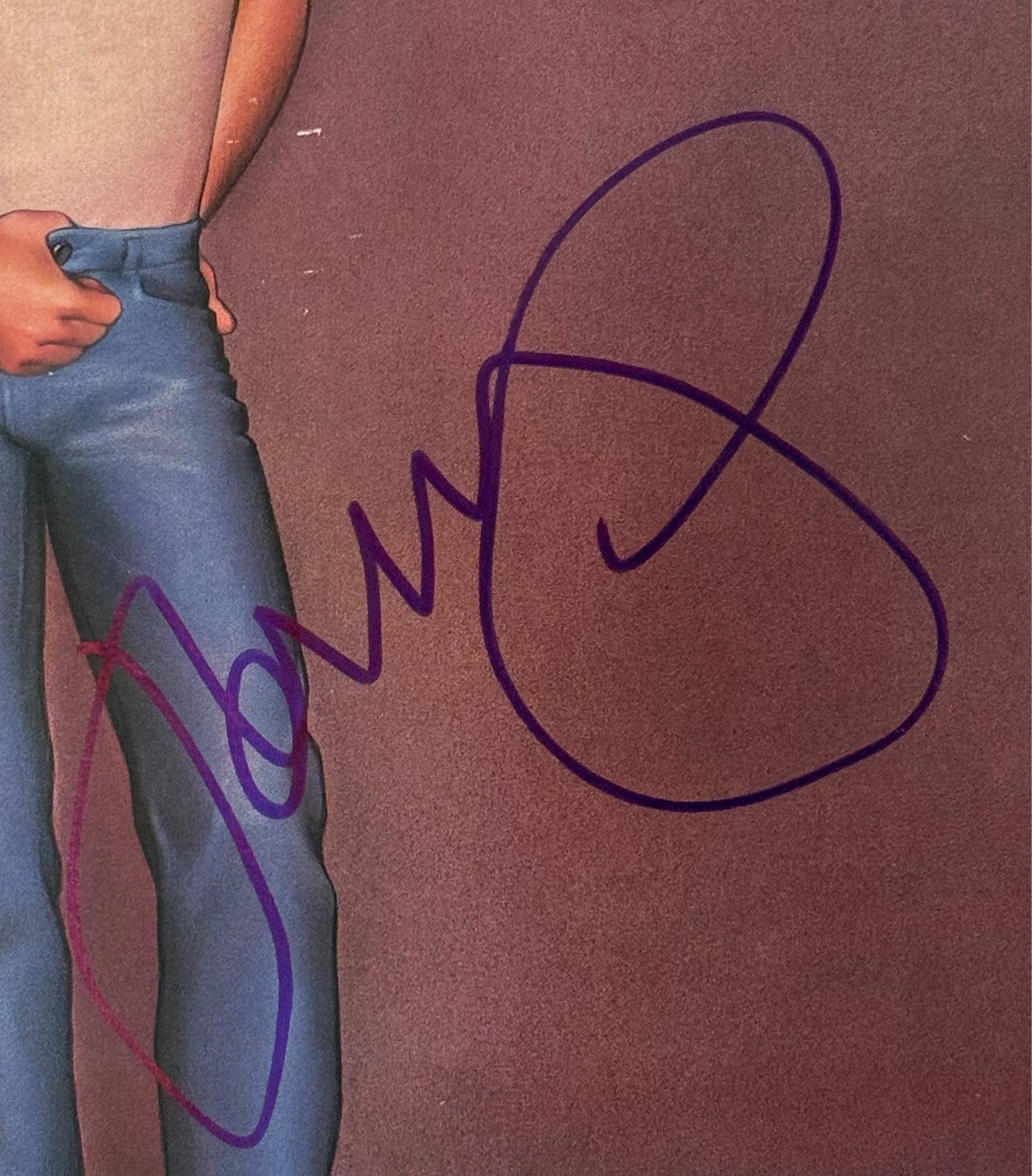John Mellencamp Autographed 1983 Uh-Huh Vinyl Record Sleeve