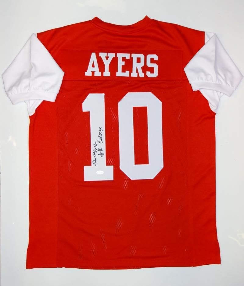 Demarcus Ayers Signed Houston Red Custom Jersey - "Go Coogs"