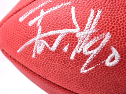 JJ Watt, TJ Watt & Derek Watt Signed NFL Duke Authentic Football