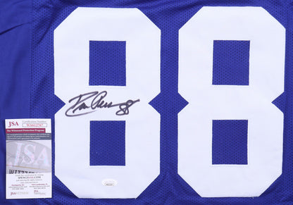 Drew Pearson Autographed Dallas Cowboys Royal Blue Custom Jersey