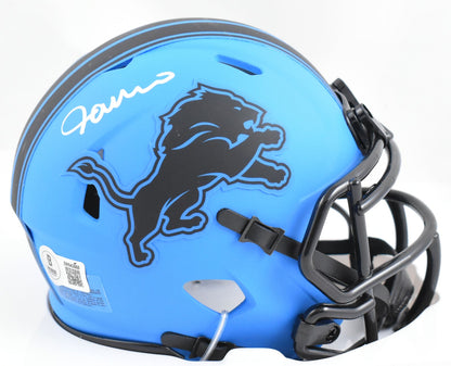 Jameson Williams Signed Detroit Lions Rave Speed Mini Helmet