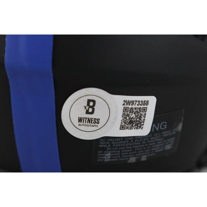 Phil Simms New York Giants Autographed Eclipse Mini Helmet