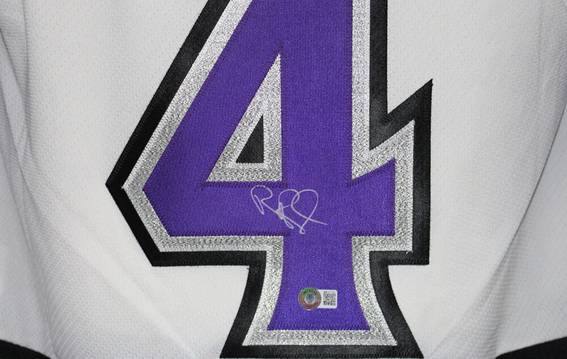 Rob Blake Autographed Los Angeles Kings White Replica Jersey
