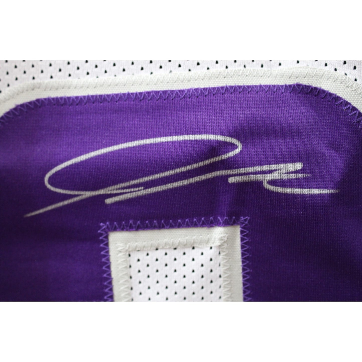 Jordan Addison Autographed 2024 Alternate White Pro Style Jersey