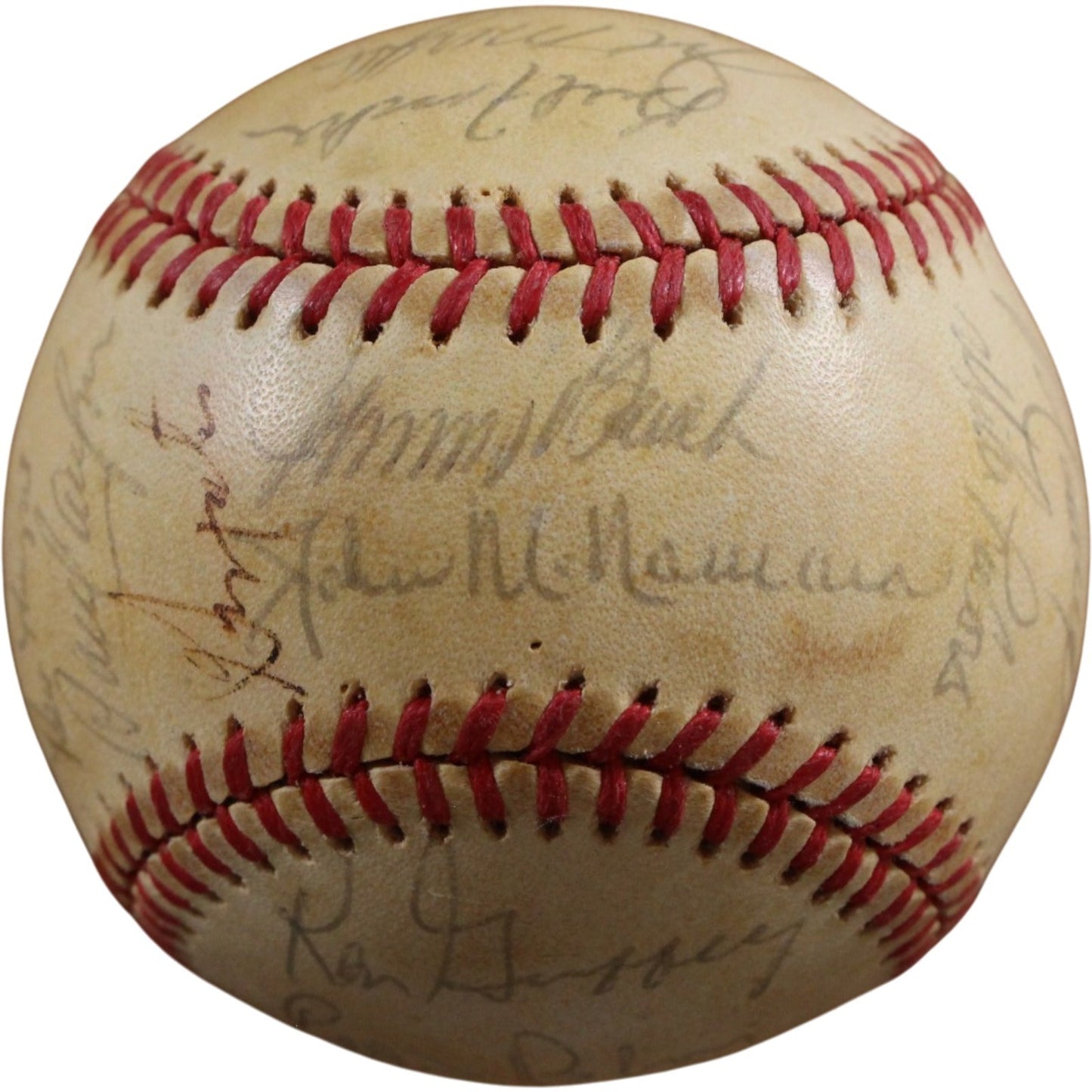 Johnny Bench & Joe Morgan 1981 Cincinnati Reds Team Signed Baseball