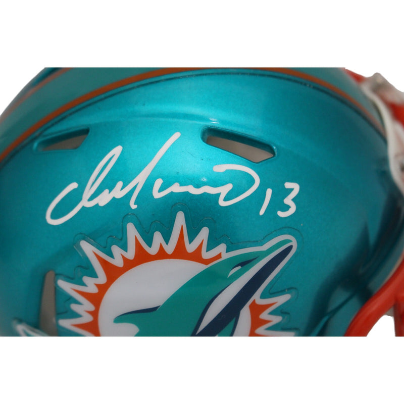 Dan Marino Miami Dolphins Autographed Riddell Flash Mini Helmet