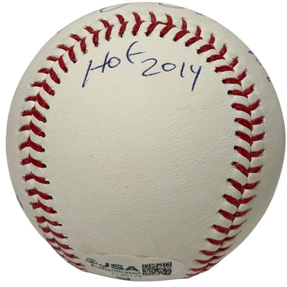 Frank Thomas Autographed ROMLB Baseball with 3 Stat Inscriptions (JSA COA)