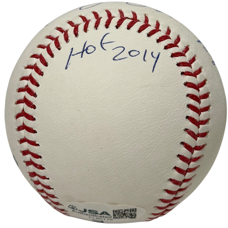 Frank Thomas Autographed ROMLB Baseball with 3 Stat Inscriptions (JSA COA)