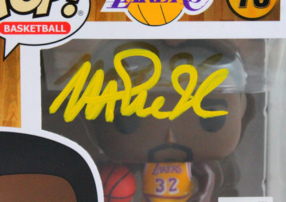 Magic Johnson Autographed Los Angeles Lakers Funko Pop Figurine