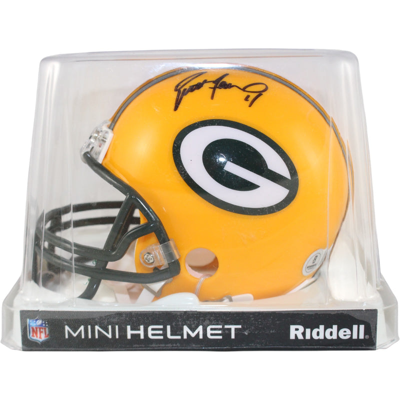 Brett Favre Signed Green Bay Packers Mini Helmet (Left Side)