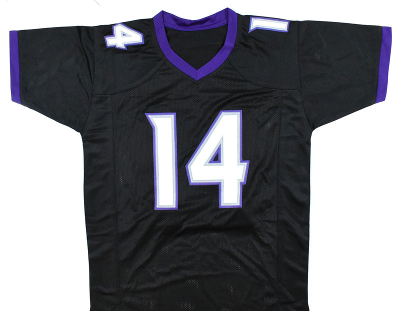 Kyle Hamilton Autographed Baltimore Ravens Black Custom Jersey