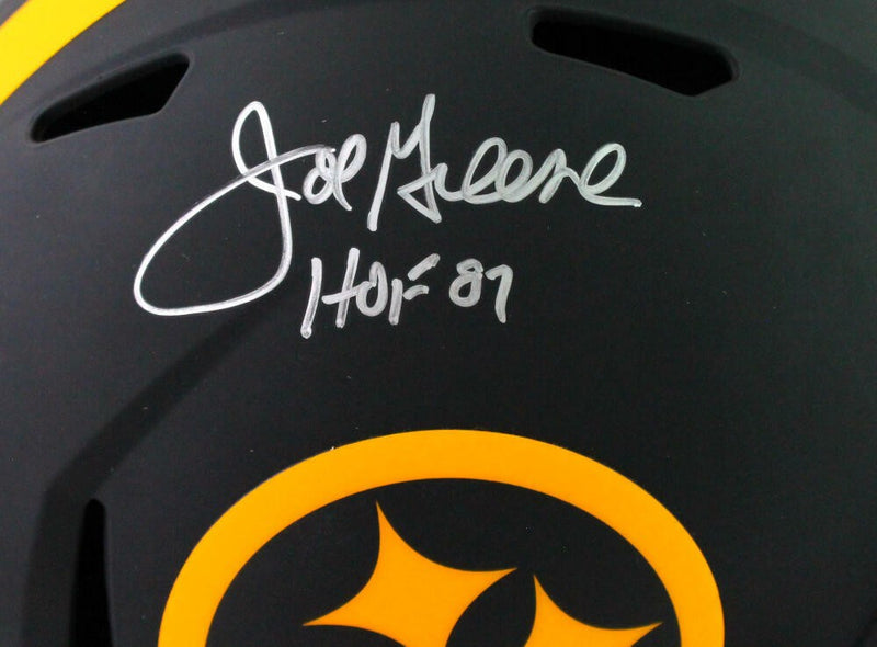 Joe Greene Signed Pittsburgh Steelers Eclipse Full Size Helmet