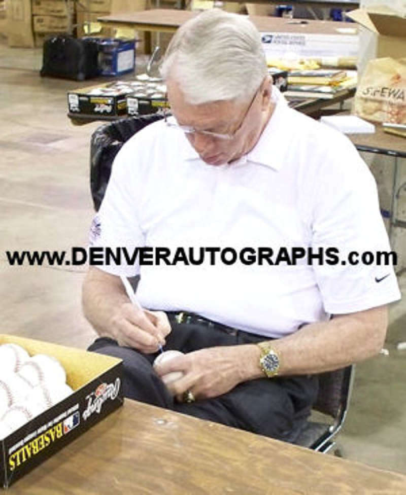 Jim Bunning Autographed Detroit Tigers Official MLB Baseball
