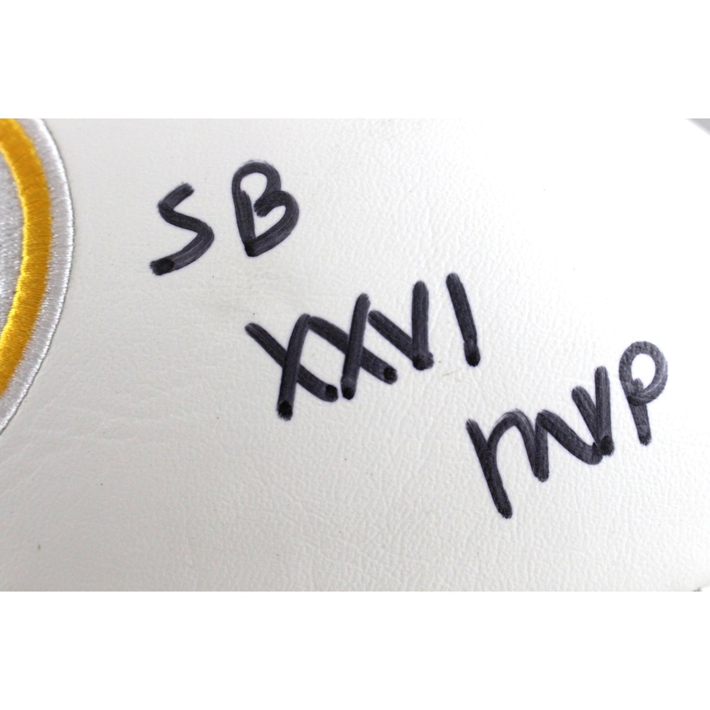 Mark Rypien Autographed Washington Redskins Logo Football (SB MVP)