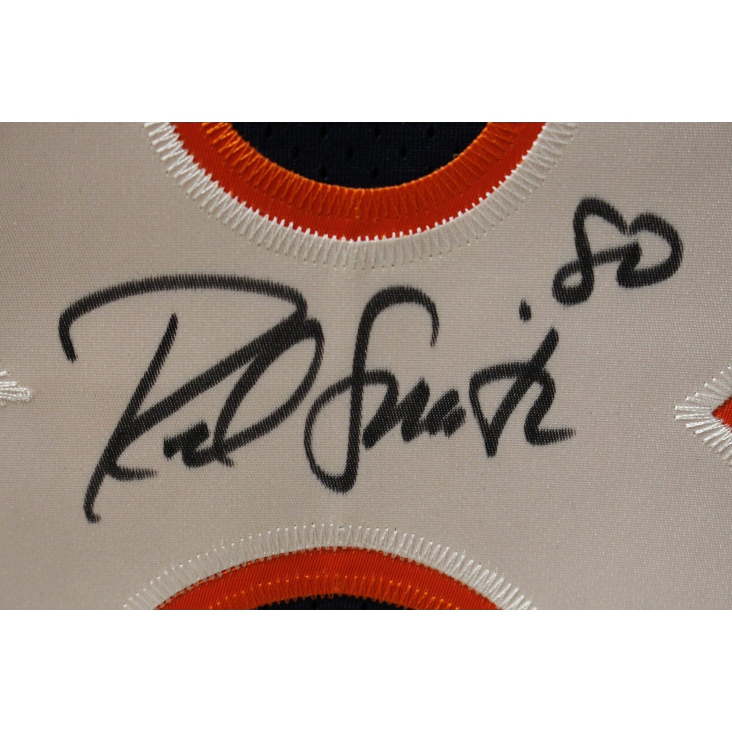 Rod Smith Signed Denver Broncos Blue Reebok Jersey Size 48