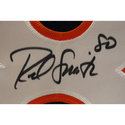 Rod Smith Signed Denver Broncos Blue Reebok Jersey Size 48