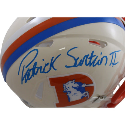 Patrick Surtain Signed Denver Broncos Retro Mini Helmet