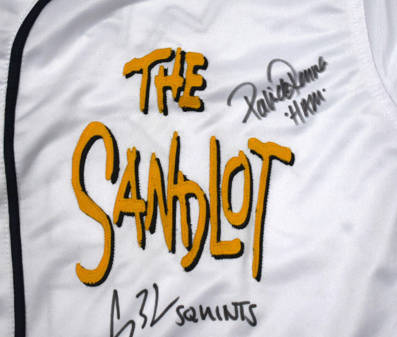 The Sandlot Cast Autographed Multi-Signed Custom Jersey
