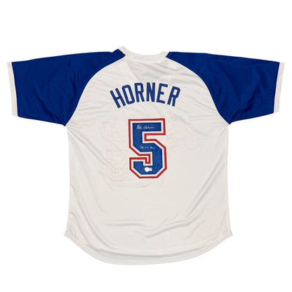 Bob Horner Atlanta Braves Signed Custom Jersey (78 NL ROY)