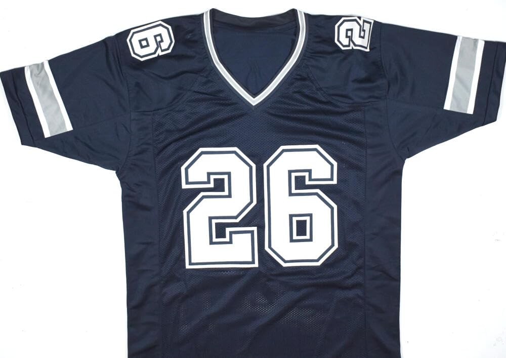 DaRon Bland Autographed Dallas Cowboys Custom Blue Jersey