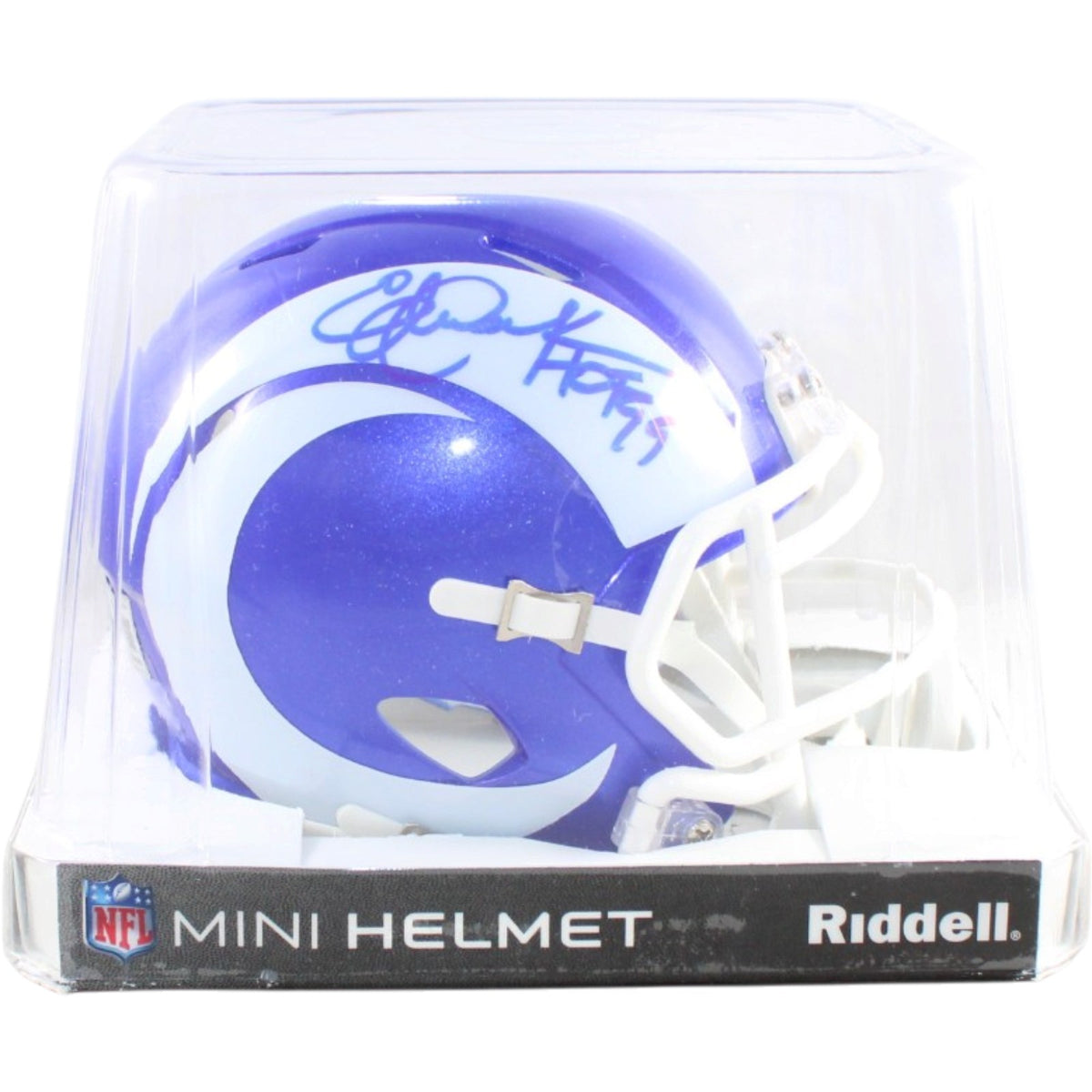 Eric Dickerson Signed Los Angeles Rams Alternative Mini Helmet