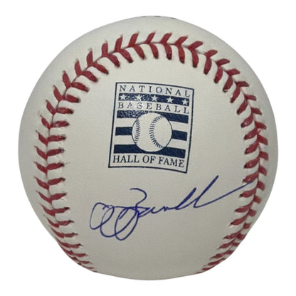 Jeff Bagwell Signed Houston Astros Hall of Fame Logo Baseball