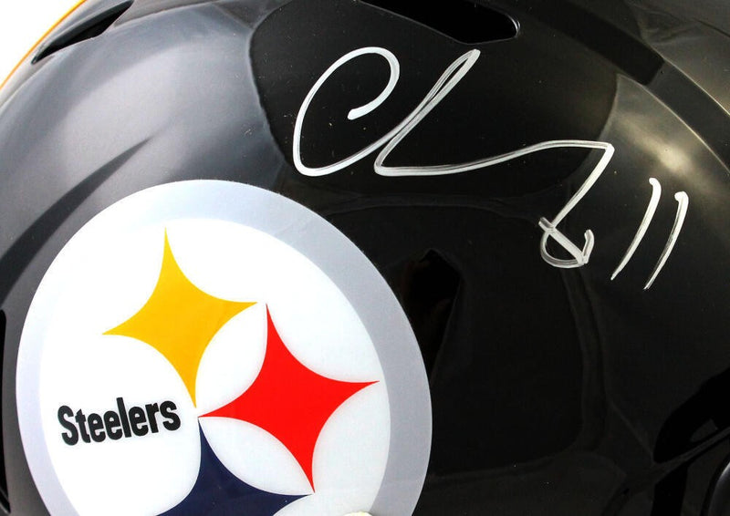 Chase Claypool Signed Pittsburgh Steelers Full Size Speed Helmet